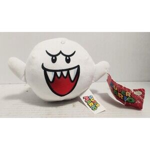 2023 GOOD STUFF NINTENDO SUPER MARIO BOO 6” PLUSH W TAGS